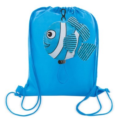 Mochila plegable pez personalizada